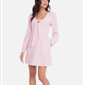 NWT New Black Halo Ellen Mini Dress in Ice Pink